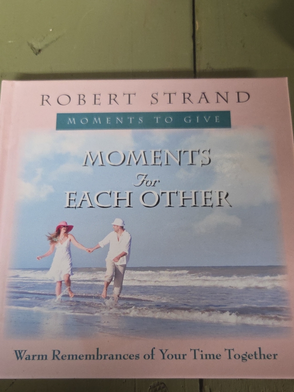 'Moments For Each Other' Pink Beach Keepsake Book